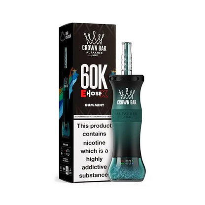 AL Fakher Crown Bar 60K 60000 Puffs E-Hose X Einweg Kit- 💥 Nehme 4 Zahle NUR 3! + Ab einem Einkauf von 100€ 1 Mystery Gratis💥
