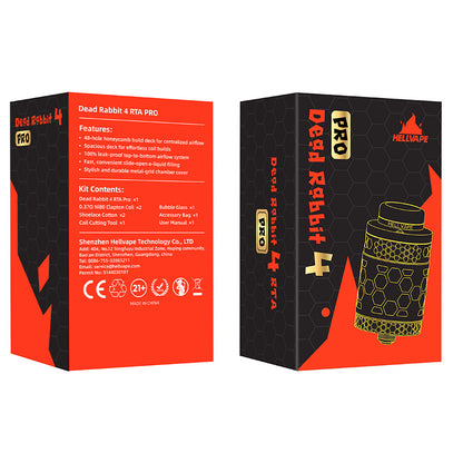 Hellvape Dead Rabbit 4 RTA Pro Verdampfer 5,5 ml