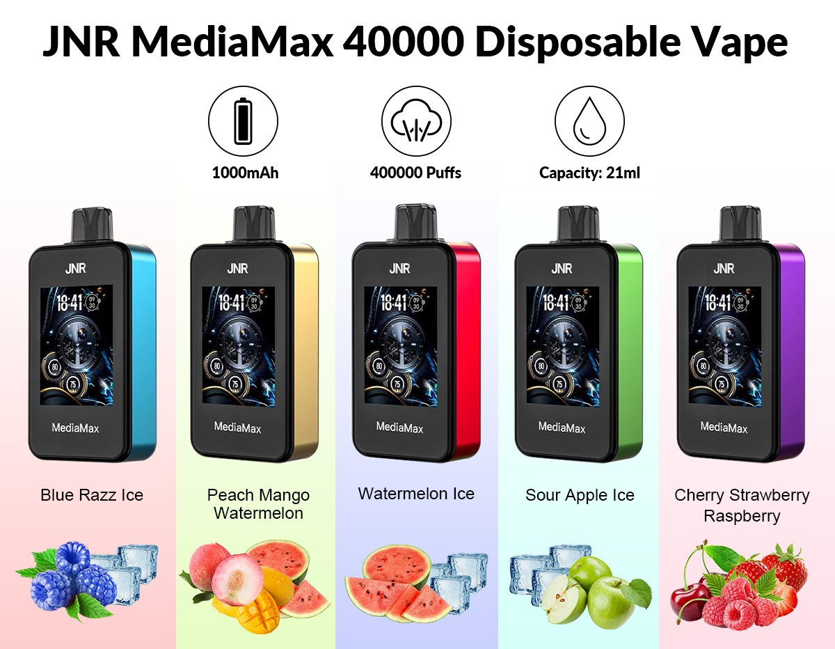 JNR MediaMax 40000 Wiederaufladbares Einweg Kit 21ml gnstig kaufen in Deutschland | vapormo.de JNR MediaMax 40000 Wiederaufladbares Einweg Kit 21ml gnstig kaufen in Deutschland | vapormo.de