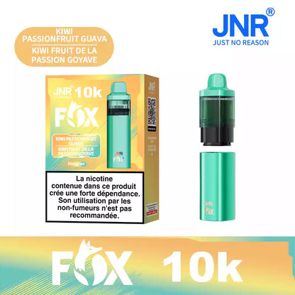 JNR Fox 10000 Puffs Vorgefülltes Einweg Kit - 💥 BLACK Friday WEEK - Nehme 4 Zahle NUR 3! + Ab einem Einkauf von 100€ 1 Mystery Vapes Gratis + Ab einem Einkauf von 150€ 2 Mystery Vapes Gratis 💥