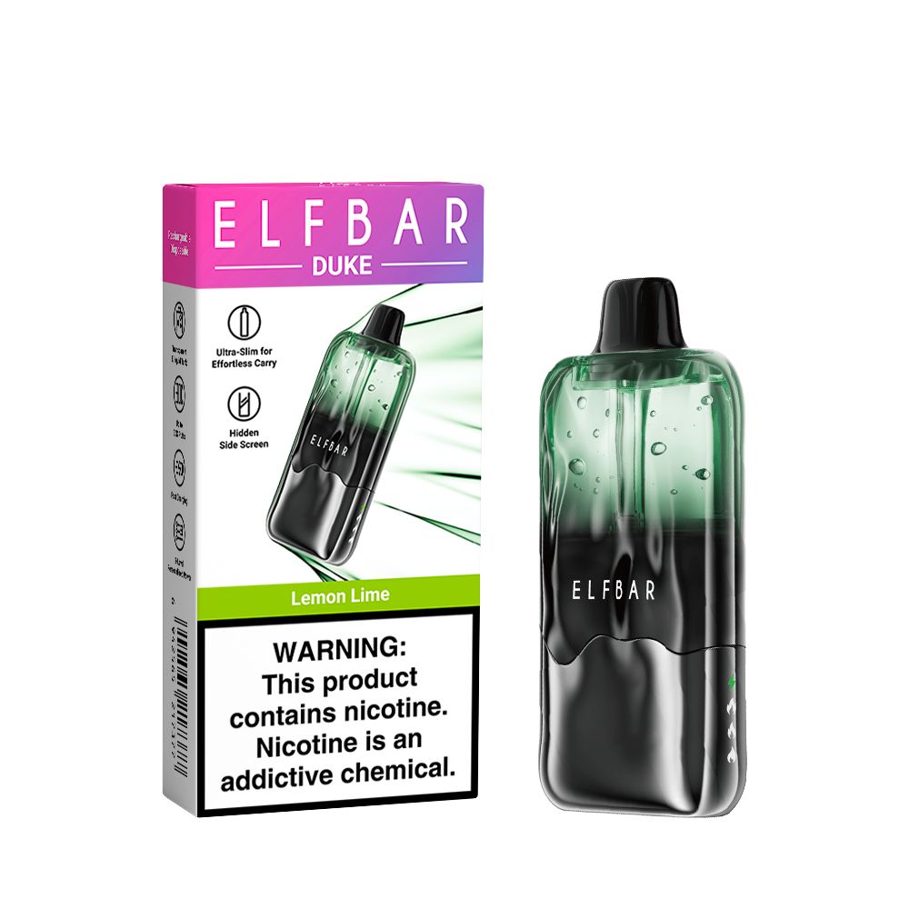 ELF BAR DUKE 30000 30K Puffs Einweg Kit - 💥 Nehme 5 Zahle NUR 4! + Ab einem Einkauf von 100€ 2 Mystery Gratis💥
