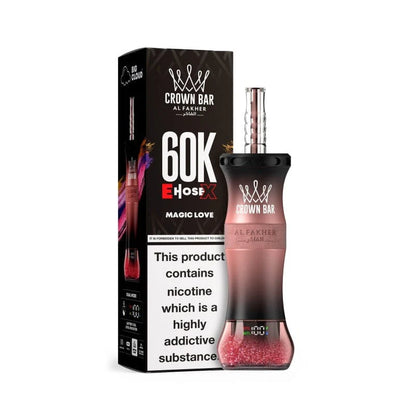 AL Fakher Crown Bar 60K 60000 Puffs E-Hose X Einweg Kit - 💥 Nehme 4 Zahle NUR 3! + Ab einem Einkauf von 100€ 2 Mystery Gratis💥