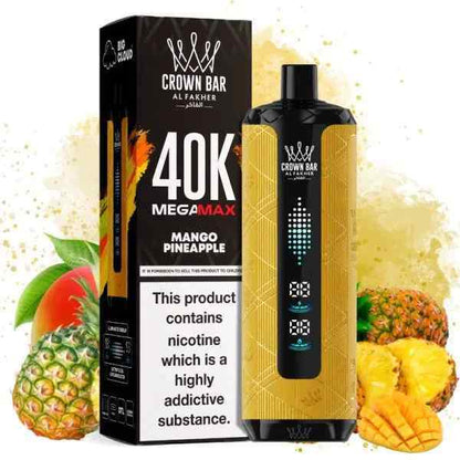 AL Fakher Crown Bar Mega Max 40K 40000 Puffs Einweg Kit - 💥 Nehme 4 Zahle NUR 3! + Ab einem Einkauf von 100€ 2 Mystery Gratis💥