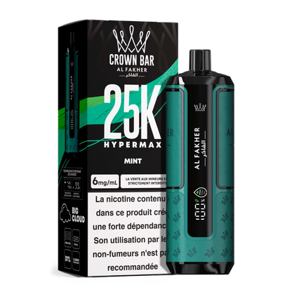 AL Fakher Crown Bar 25K Hypermax Einweg Kit (25000 Puffs) - 💥 BLACK Friday WEEK - Nehme 4 Zahle NUR 3! + Ab einem Einkauf von 100€ 1 Mystery Vapes Gratis + Ab einem Einkauf von 150€ 2 Mystery Vapes Gratis 💥