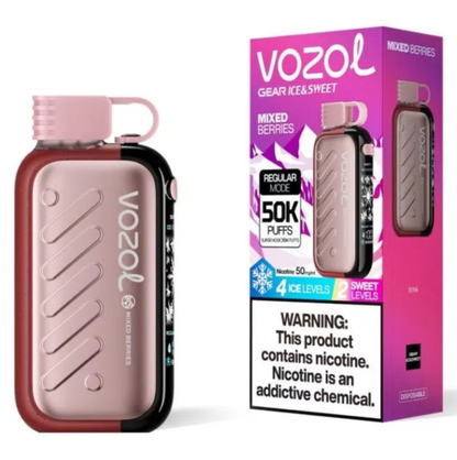 VOZOL Gear Ice & Sweet 50K Puffs Einweg Kit (50000 Puffs) - 💥 Nehme 4 Zahle NUR 3! + Ab einem Einkauf von 100€ 2 Mystery Gratis💥