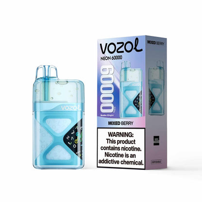 VOZOL NEON 60K 60000 Puffs Wiederaufladbares Einweg Kit - 💥 Nehme 4 Zahle NUR 3! + Ab einem Einkauf von 120€ 2 Mystery Gratis💥