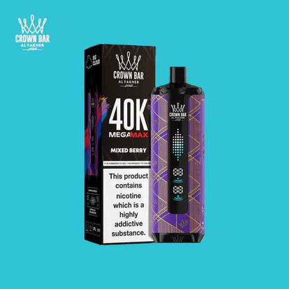 AL Fakher Crown Bar Mega Max 40K 40000 Puffs Einweg Kit - 💥 Nehme 4 Zahle NUR 3! + Ab einem Einkauf von 100€ 2 Mystery Gratis💥