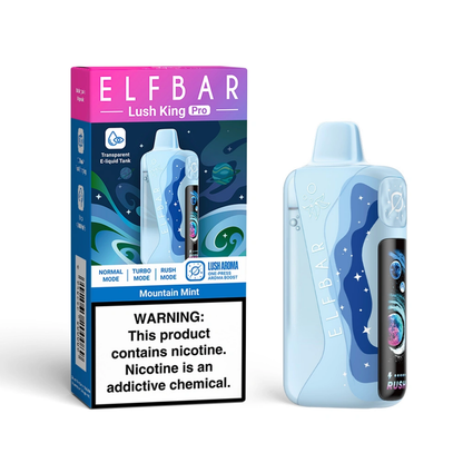 ELF BAR Lush King Pro 40000 40K Puffs Wiederaufladbares Einweg Kit - 💥 Nehme 4 Zahle NUR 3! + Ab einem Einkauf von 100€ 2 Mystery Gratis💥