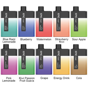 NEITH EPICMOD 5500 Puffs 0mg Wiederaufladbares Einweg-Kit 650mAh