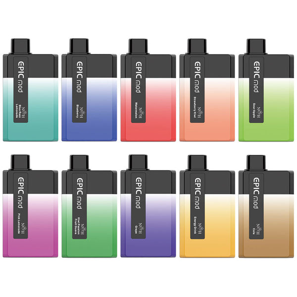 NEITH EPICMOD 5500 Puffs 0mg Wiederaufladbares Einweg-Kit 650mAh