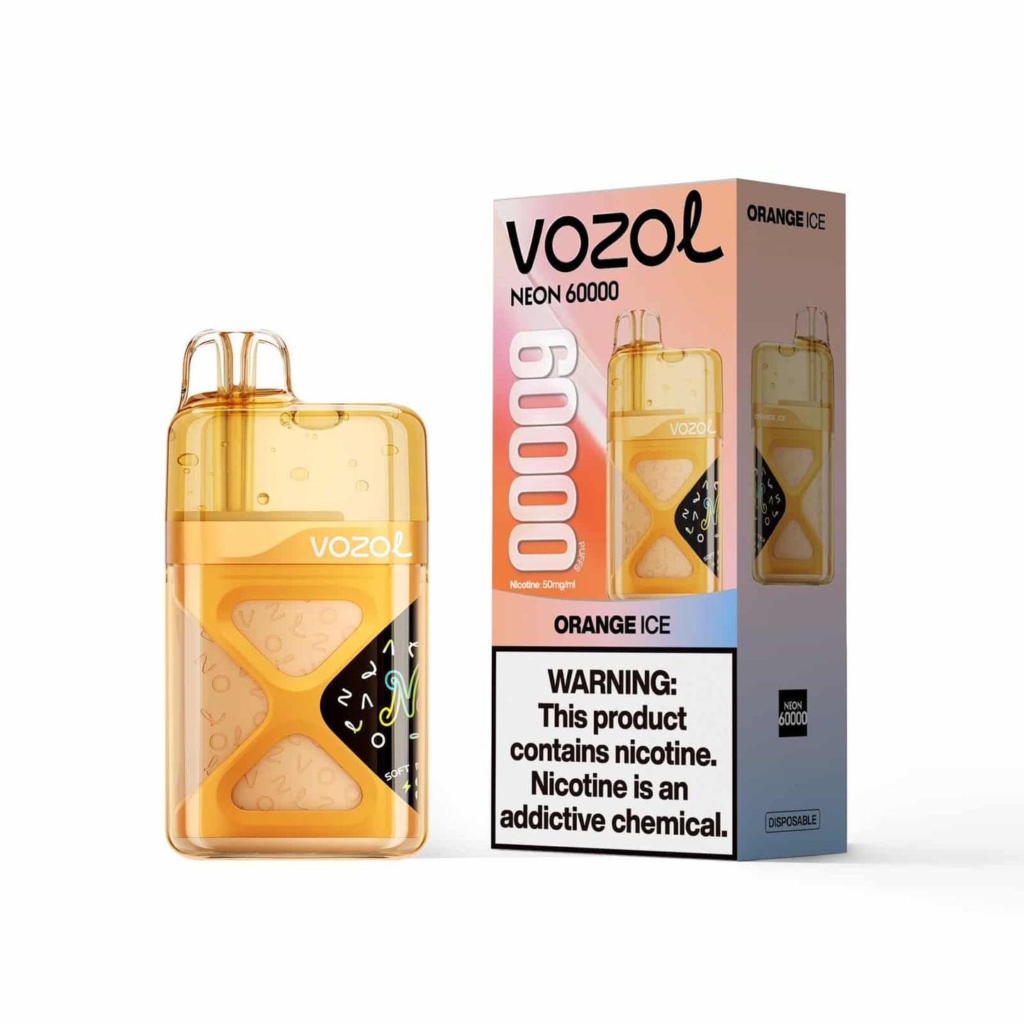 VOZOL NEON 60K 60000 Puffs Wiederaufladbares Einweg Kit - 💥 Nehme 4 Zahle NUR 3! + Ab einem Einkauf von 120€ 2 Mystery Gratis💥