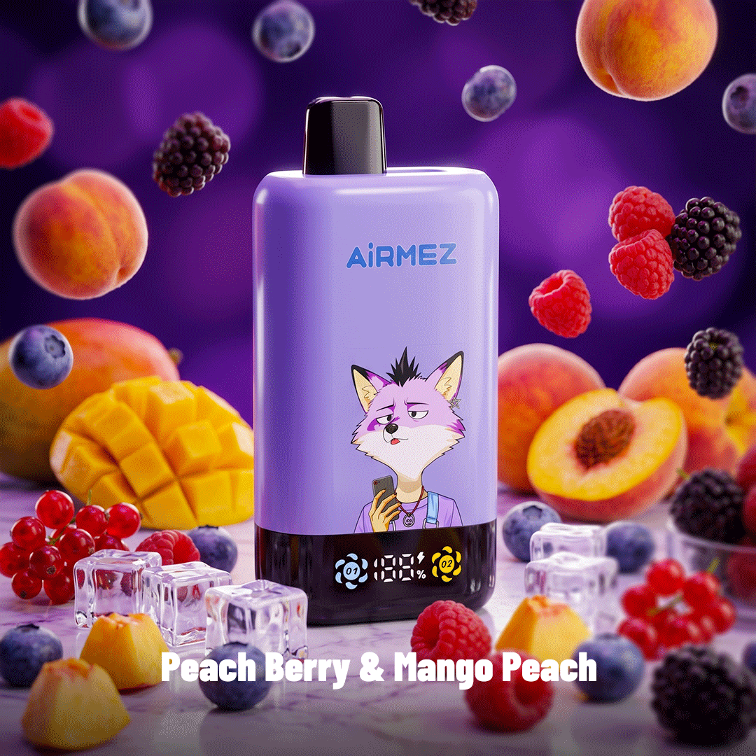 AiRMEZ Fox 2in1 Pro 80K 80000 Puffs Einweg Kit 30ml - 💥 Nehme 4 Zahle NUR 3! + Ab einem Einkauf von 120€ 2 Mystery Gratis💥