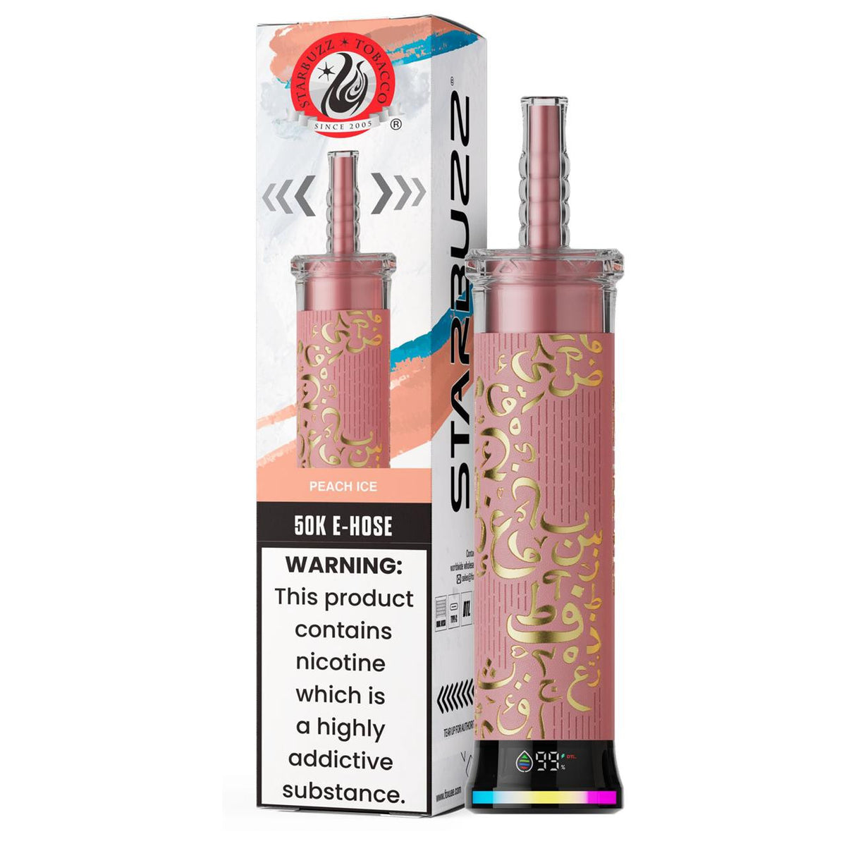 Starbuzz 50K E-Hose Einweg Kit 40ml (50000 Puffs) - 💥 Nehme 4 Zahle NUR 3! + Ab einem Einkauf von 100€ 2 Mystery Gratis💥