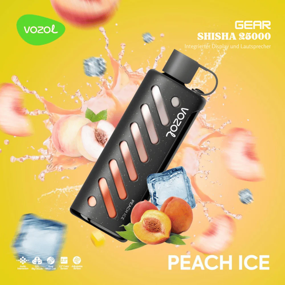 Vozol GEAR SHISHA 25000 Puffs Einweg Kit online kaufen | vapormo.de Vozol GEAR SHISHA 25000 Puffs Einweg Kit online kaufen | vapormo.de
