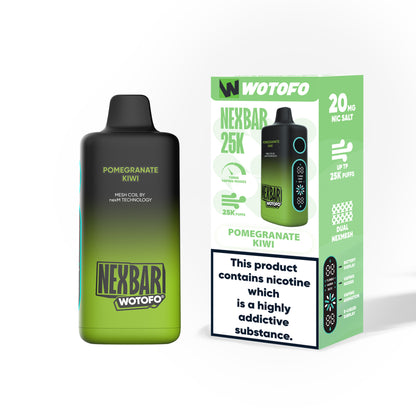 Wotofo Nexbar 25K 25000 Puffs Einweg Kit
