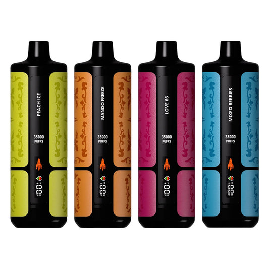 SMPO TRON35000 Shisha Wiederaufladbares Einweg Kit