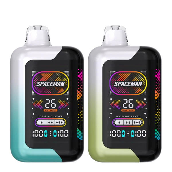 Spaceman SP40000 Wiederaufladbares Einweg Kit (40000 Puffs) - 💥 BLACK Friday WEEK - Nehme 4 Zahle NUR 3! + Ab einem Einkauf von 100€ 1 Mystery Vapes Gratis + Ab einem Einkauf von 150€ 2 Mystery Vapes Gratis 💥