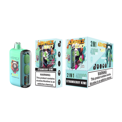 AiRMEZ Xbeats 40000 40K Puffs Einweg Kit mit TWS Earphones- 💥 BLACK Friday WEEK - Nehme 4 Zahle NUR 3! + Ab einem Einkauf von 100€ 1 Mystery Vapes Gratis + Ab einem Einkauf von 150€ 2 Mystery Vapes Gratis 💥