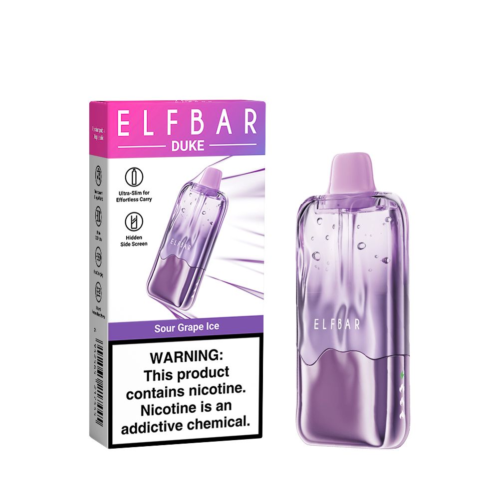 ELF BAR DUKE 30000 30K Puffs Einweg Kit - 💥 Nehme 5 Zahle NUR 4! + Ab einem Einkauf von 100€ 2 Mystery Gratis💥