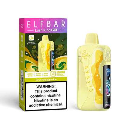 ELF BAR Lush King Pro 40000 40K Puffs Wiederaufladbares Einweg Kit - 💥 Nehme 4 Zahle NUR 3! + Ab einem Einkauf von 100€ 2 Mystery Gratis💥