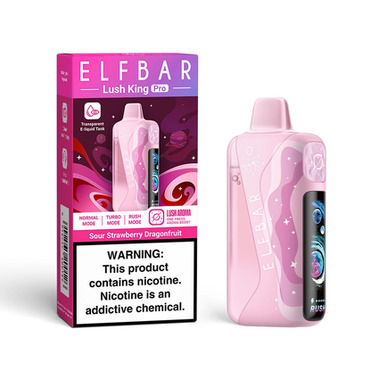 ELF BAR Lush King Pro 40000 40K Puffs Wiederaufladbares Einweg Kit - 💥 Nehme 4 Zahle NUR 3! + Ab einem Einkauf von 100€ 2 Mystery Gratis💥