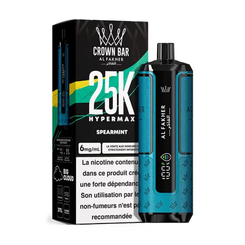 AL Fakher Crown Bar 25K Hypermax Einweg Kit (25000 Puffs) - 💥 BLACK Friday WEEK - Nehme 4 Zahle NUR 3! + Ab einem Einkauf von 100€ 1 Mystery Vapes Gratis + Ab einem Einkauf von 150€ 2 Mystery Vapes Gratis 💥