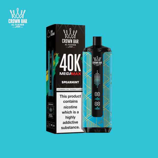 AL Fakher Crown Bar Mega Max 40K 40000 Puffs Einweg Kit - 💥 Nehme 4 Zahle NUR 3! + Ab einem Einkauf von 100€ 2 Mystery Gratis💥