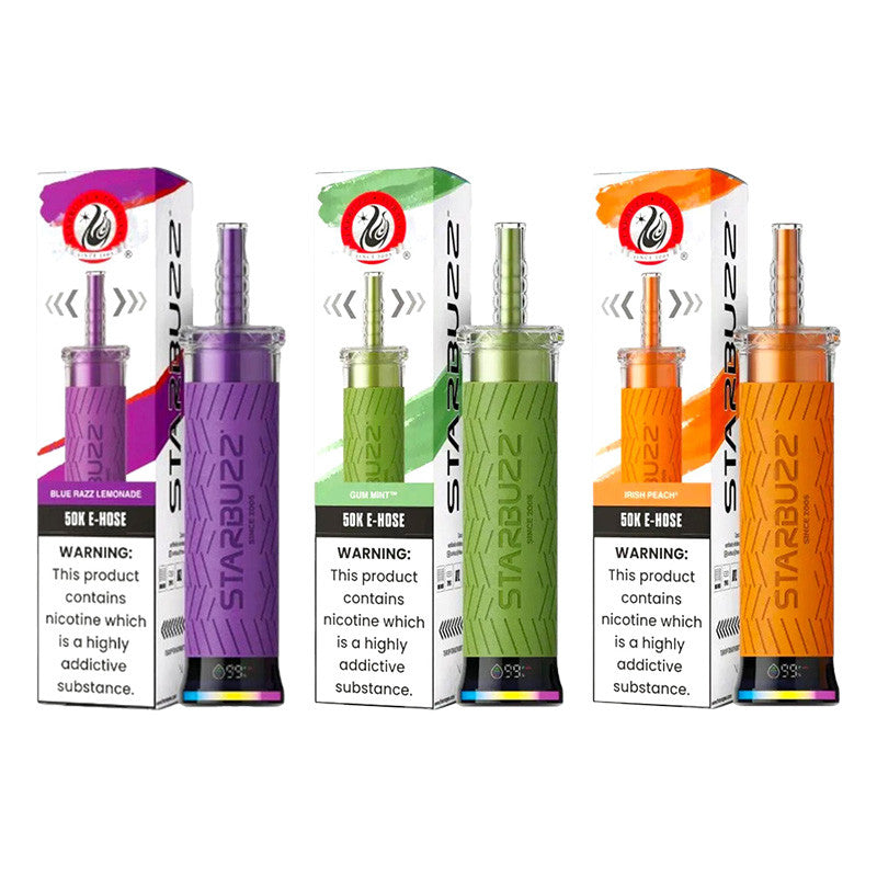 Starbuzz 50K E-Hose Einweg Kit 40ml (50000 Puffs)
