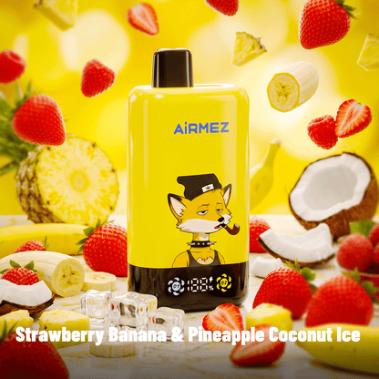 AiRMEZ Fox 2in1 Pro 80K 80000 Puffs Einweg Kit 30ml - 💥 Nehme 4 Zahle NUR 3! + Ab einem Einkauf von 120€ 2 Mystery Gratis💥