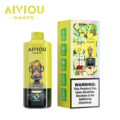 WASPE Aiviou 150K 150000 Puffs 6in1 Wiederaufladbares Einweg Kit - 💥 Weihnachtsgeschenke sind da! Nehme 4 Zahle NUR 3! + Ab einem Einkauf von 100€ 1 Mystery Vapes Gratis + Kostenloser Versand!!💥