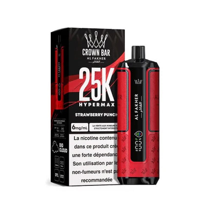AL Fakher Crown Bar 25K Hypermax Einweg Kit (25000 Puffs) - 💥 BLACK Friday WEEK - Nehme 4 Zahle NUR 3! + Ab einem Einkauf von 100€ 1 Mystery Vapes Gratis + Ab einem Einkauf von 150€ 2 Mystery Vapes Gratis 💥