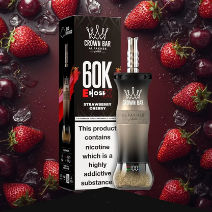 AL Fakher Crown Bar 60K 60000 Puffs E-Hose X Einweg Kit - 💥 Nehme 5 Zahle NUR 4! + Ab einem Einkauf von 100€ 2 Mystery Gratis💥