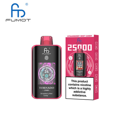 [Clearance Sale] Fumot Randm Tornado 25000 25K Puffs Wiederaufladbares Einweg Kit (Touch Switch) - 💥 Nehme 5 Zahle NUR 4! + Ab einem Einkauf von 100€ 2 Mystery Gratis💥