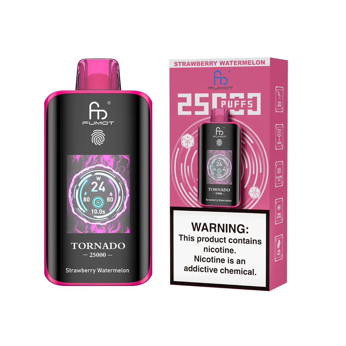 Fumot Randm Tornado 25000 Puff Wiederaufladbares Einweg Kit (Touch-Schalter) online gnstig kaufen | vapormo.de Fumot Randm Tornado 25000 Puff Wiederaufladbares Einweg Kit (Touch-Schalter) online gnstig kaufen | vapormo.de