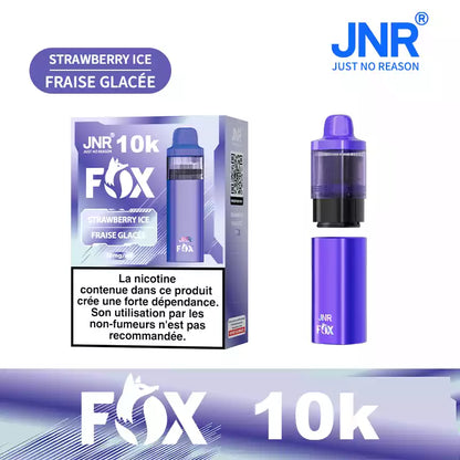 JNR Fox 10000 Puffs Vorgefülltes Einweg Kit - 💥 BLACK Friday WEEK - Nehme 4 Zahle NUR 3! + Ab einem Einkauf von 100€ 1 Mystery Vapes Gratis + Ab einem Einkauf von 150€ 2 Mystery Vapes Gratis 💥