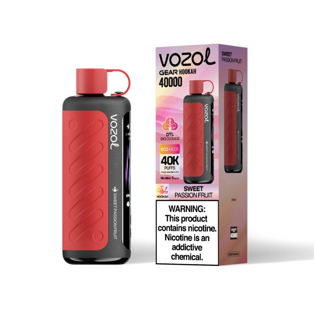 Vozol Gear Hookah 40000 40K Puffs Einweg Kit - 💥 Nehme 4 Zahle NUR 3! + Ab einem Einkauf von 120€ 2 Mystery Gratis💥