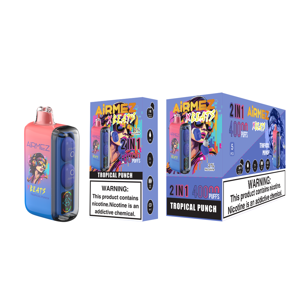 AiRMEZ Xbeats 50000 Puffs Einweg Kit mit TWS Earphones gnstig kaufen in Deutschland | vapormo.de AiRMEZ Xbeats 50000 Puffs Einweg Kit mit TWS Earphones gnstig kaufen in Deutschland | vapormo.de