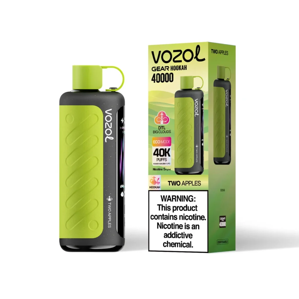Vozol Gear Hookah 40000 40K Puffs Einweg Kit - 💥 Nehme 4 Zahle NUR 3! + Ab einem Einkauf von 120€ 2 Mystery Gratis💥