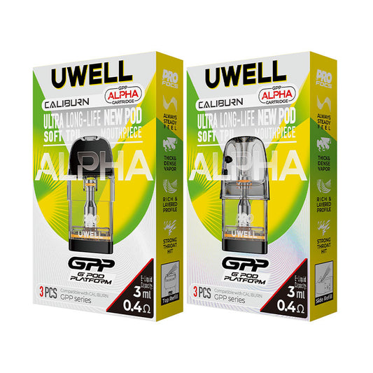 Uwell Caliburn GPP Alpha Pod Kartusche 3ml 3 Stück/Packung
