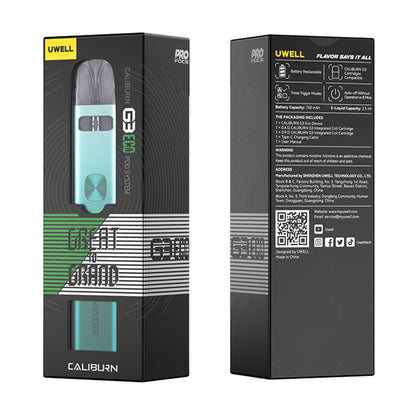 Uwell Caliburn G3 ECO Pod Kit 750mAh