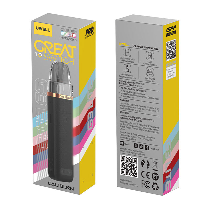 Uwell Caliburn G3 Lite Pod Kit 1200mAh 2.5ml Sale bei Vapormo.de vapormo.de Uwell Caliburn G3 Lite Pod Kit 1200mAh 2.5ml Sale bei Vapormo.de vapormo.de