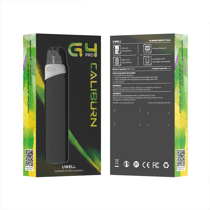 Uwell Caliburn G4 Pro Pod Kit 1800mAh