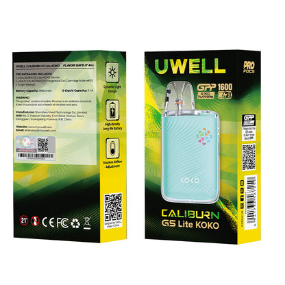 Uwell Caliburn G5 Lite KOKO Pod Kit 35W