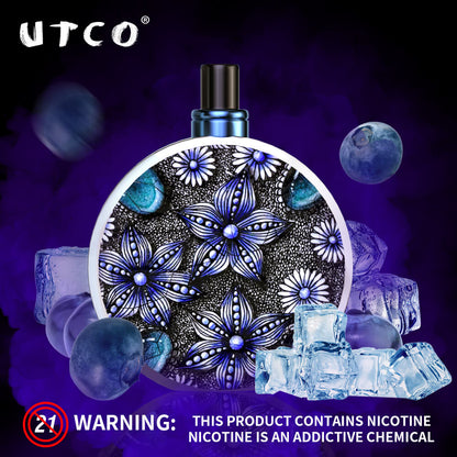 UTCO Perfume Bottle 6000 Einweg E-Zigarette Disposable Kit Wiederaufladbar
