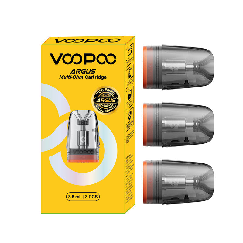 Voopoo ARGUS Multi-Ohm Kartusche 3 Stück/Packung