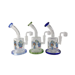 VT-2011 Glas Bubbler mit Quartz Banger 175mm