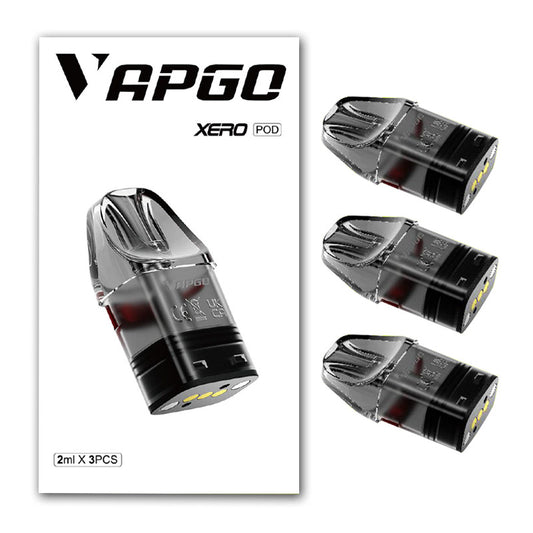 VAPGO XERO Ersatz Pod Cartridge für XERO Classic Kit / XERO Nano Kit 2ml (3 Stück/Packung)