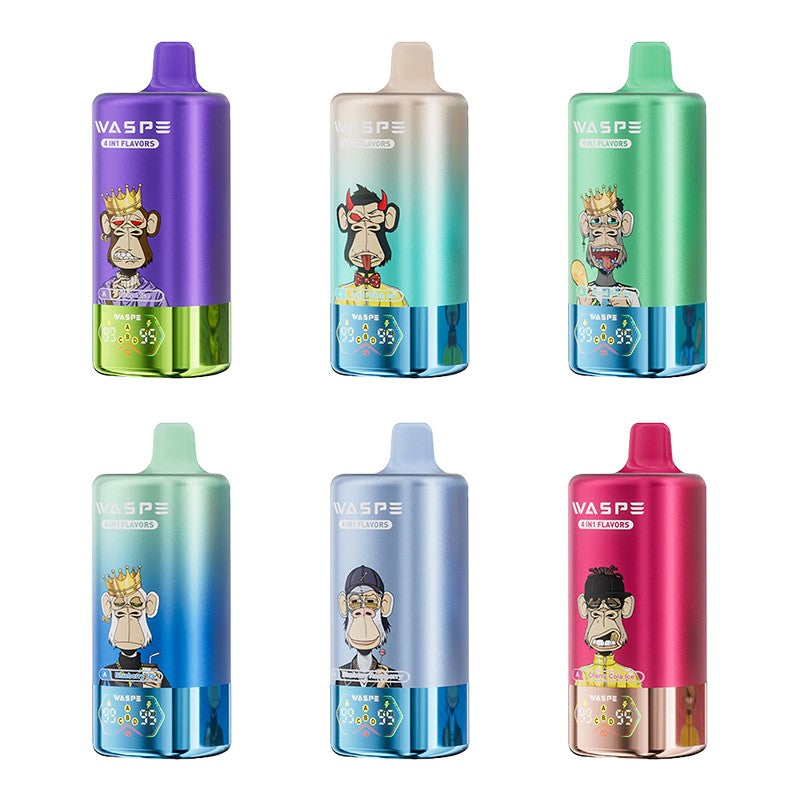 WASPE Aiviou 100K 100000 Puffs 4in1 Wiederaufladbares Einweg Kit