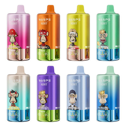 WASPE Aiviou 100K 100000 Puffs 4in1 Wiederaufladbares Einweg Kit - 💥 Nehme 4 Zahle NUR 3! + Ab einem Einkauf von 100€ 2 Mystery Gratis💥