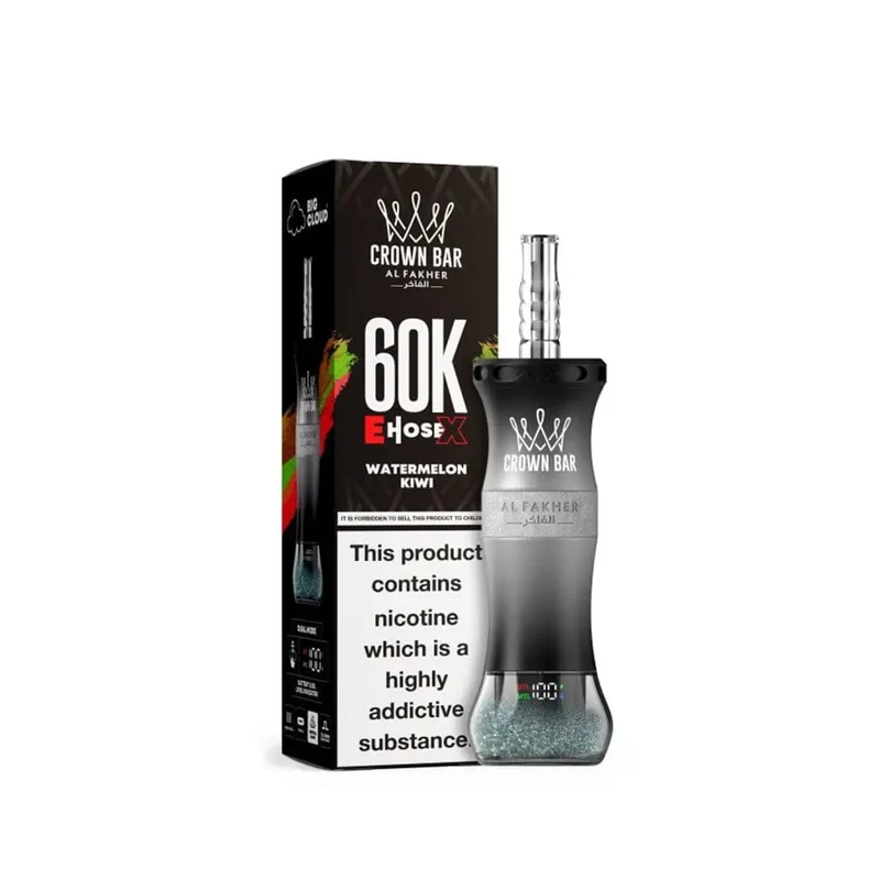 AL Fakher Crown Bar 60K 60000 Puffs E-Hose X Einweg Kit - 💥 Nehme 5 Zahle NUR 4! + Ab einem Einkauf von 100€ 2 Mystery Gratis💥